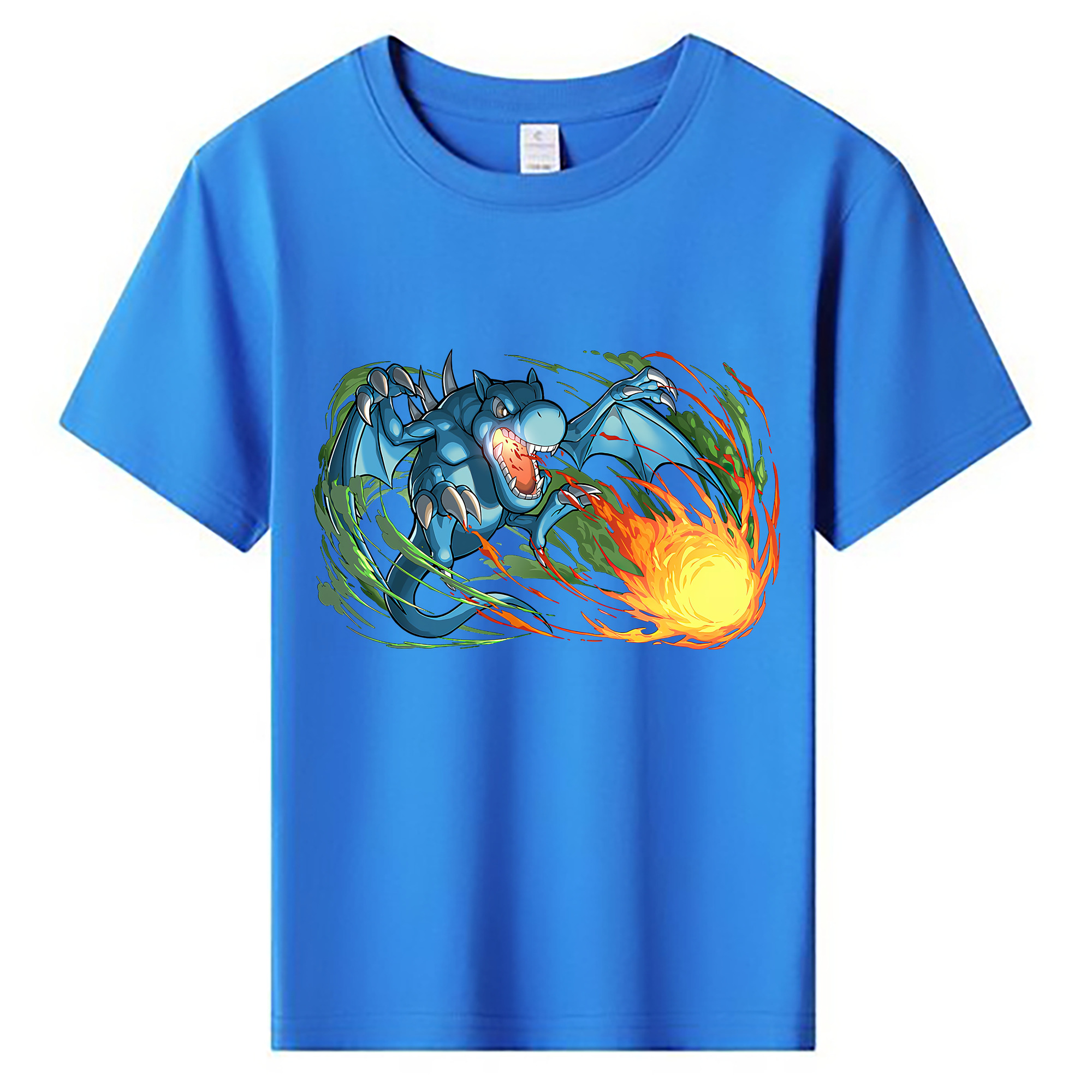 （画像用） 遊☆戯☆王 Yu-Gi-Oh! 綿100％キッズTシャツ（フロントプリント）